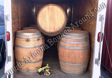 Wine barrel prop rental Denver CO
